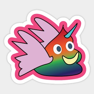 Alacorn Poop Sticker